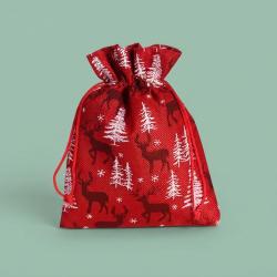 Cadeauzakje Kerst  kerstboom rendier